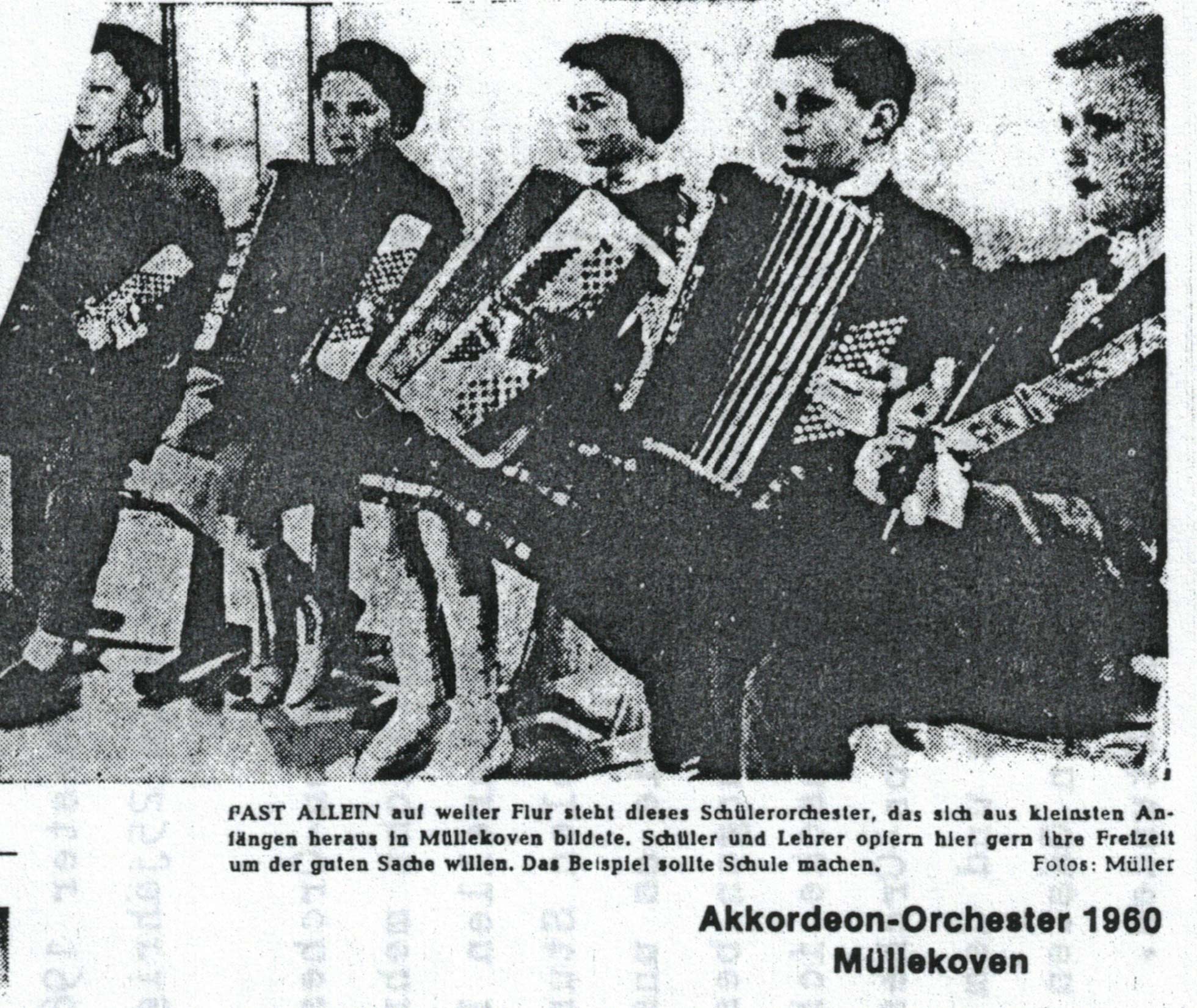 1960 Schülerorchester