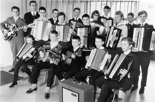 Das Gründungsorchester im Jahr 1964